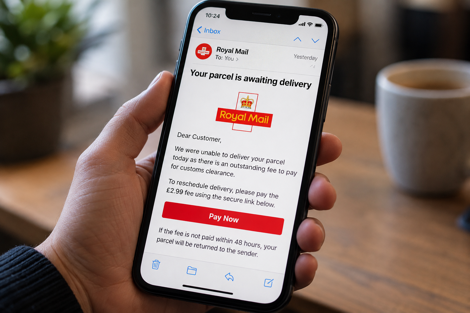 How Royal Mail and Delivery Phishing Scams Work